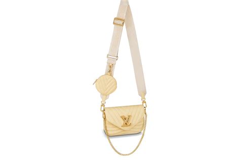 LOUIS VUITTON Calfskin New Wave Multi Pochette Banane 